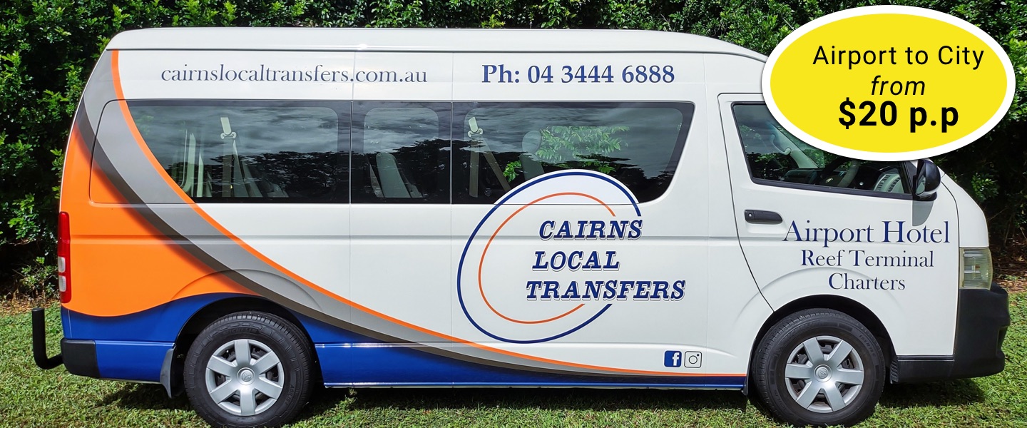 Cairns Airport Transfers with Cairns Local Transfers